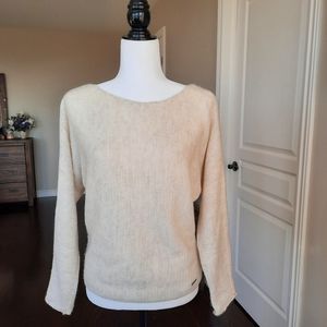 Abercrombie & Fitch Beige Boatneck Sweater Size XS